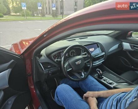 Красный Кадиллак CT5, объемом двигателя 2 л и пробегом 81 тыс. км за 32500 $, фото 12 на Automoto.ua
