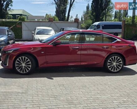 Красный Кадиллак CT5, объемом двигателя 2 л и пробегом 81 тыс. км за 32500 $, фото 7 на Automoto.ua