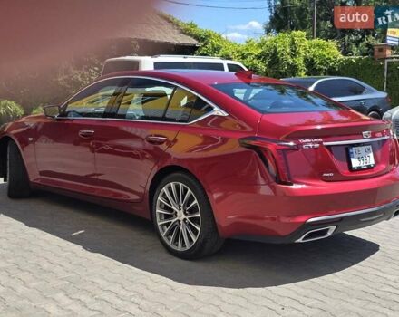 Красный Кадиллак CT5, объемом двигателя 2 л и пробегом 81 тыс. км за 32500 $, фото 6 на Automoto.ua