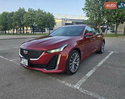 Красный Кадиллак CT5, объемом двигателя 2 л и пробегом 81 тыс. км за 33500 $, фото 22 на Automoto.ua