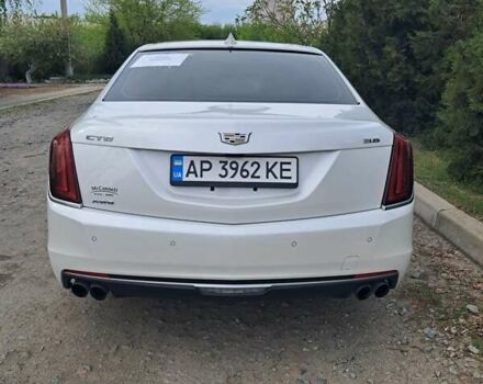 Білий Каділак CT6, об'ємом двигуна 3.6 л та пробігом 67 тис. км за 26800 $, фото 2 на Automoto.ua