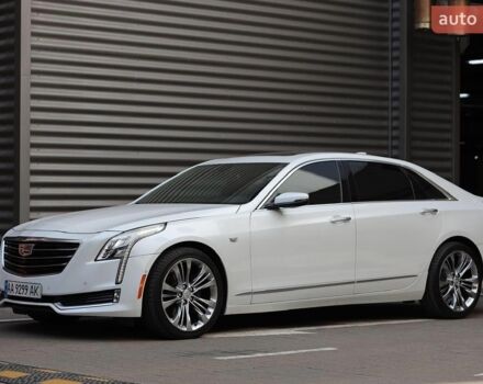 Белый Кадиллак CT6, объемом двигателя 3 л и пробегом 44 тыс. км за 18000 $, фото 1 на Automoto.ua