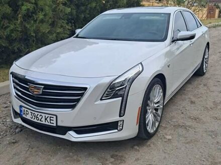 Белый Кадиллак CT6, объемом двигателя 3.6 л и пробегом 67 тыс. км за 26800 $, фото 1 на Automoto.ua