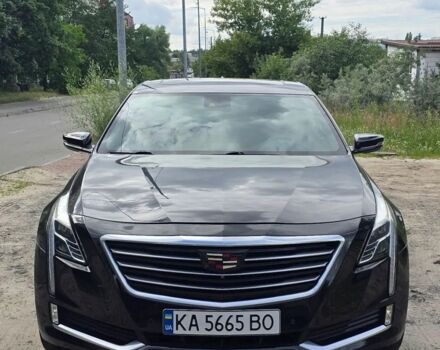 Черный Кадиллак CT6, объемом двигателя 2 л и пробегом 105 тыс. км за 20800 $, фото 1 на Automoto.ua