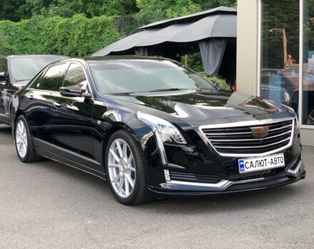 Черный Кадиллак CT6, объемом двигателя 3 л и пробегом 10 тыс. км за 48500 $, фото 1 на Automoto.ua
