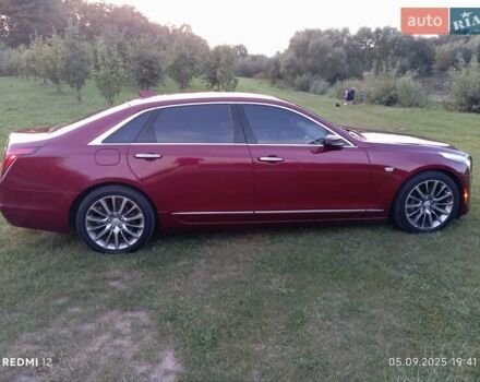 Красный Кадиллак CT6, объемом двигателя 3.6 л и пробегом 198 тыс. км за 23500 $, фото 5 на Automoto.ua