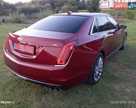Красный Кадиллак CT6, объемом двигателя 3.6 л и пробегом 198 тыс. км за 23500 $, фото 7 на Automoto.ua