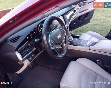 Красный Кадиллак CT6, объемом двигателя 3.6 л и пробегом 198 тыс. км за 23500 $, фото 10 на Automoto.ua
