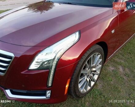 Красный Кадиллак CT6, объемом двигателя 3.6 л и пробегом 198 тыс. км за 23500 $, фото 2 на Automoto.ua