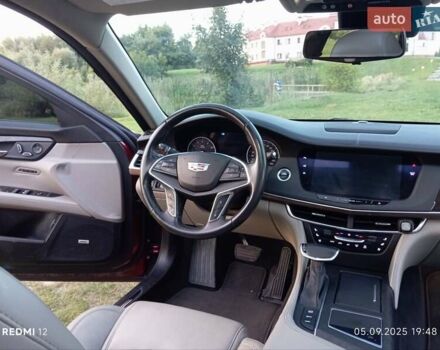Красный Кадиллак CT6, объемом двигателя 3.6 л и пробегом 198 тыс. км за 23500 $, фото 9 на Automoto.ua