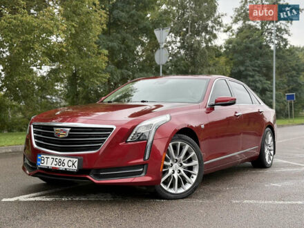 Кадиллак CT6 2017 в Киеве на Automoto.ua Красный Кадиллак CT6, объемом двигателя 3.7 л и пробегом 39 тыс. км за 24900 $, фото 1 на Automoto.ua