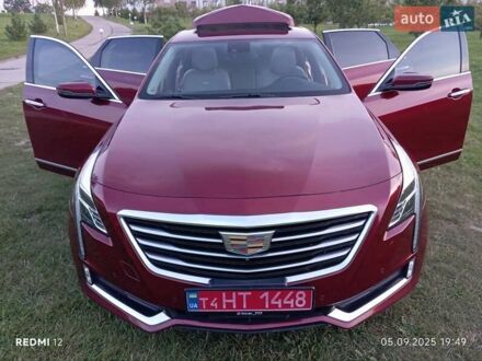 Каділак CT6 2017 у Львові на Automoto.ua Червоний Каділак CT6, об'ємом двигуна 3.6 л та пробігом 198 тис. км за 23500 $, фото 1 на Automoto.ua