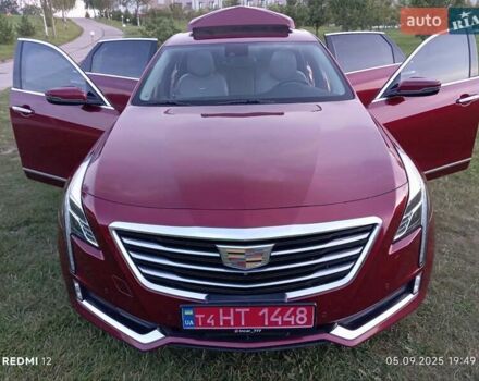 Красный Кадиллак CT6, объемом двигателя 3.6 л и пробегом 198 тыс. км за 23500 $, фото 1 на Automoto.ua
