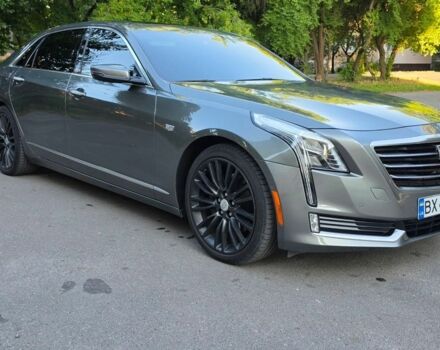 Серый Кадиллак CT6, объемом двигателя 3 л и пробегом 68 тыс. км за 23000 $, фото 1 на Automoto.ua