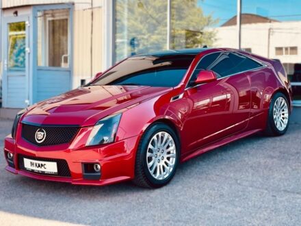 Красный Кадиллак CTS-V Coupe, объемом двигателя 0 л и пробегом 48 тыс. км за 18199 $, фото 1 на Automoto.ua