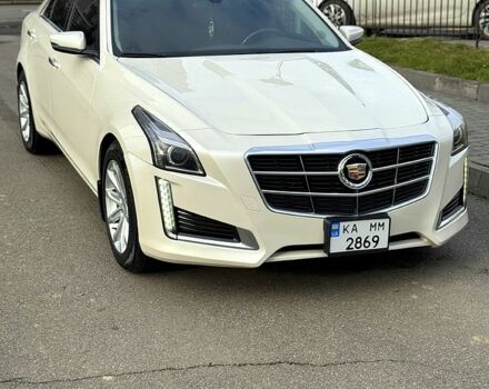 Белый Кадиллак СТС, объемом двигателя 2 л и пробегом 240 тыс. км за 13500 $, фото 2 на Automoto.ua