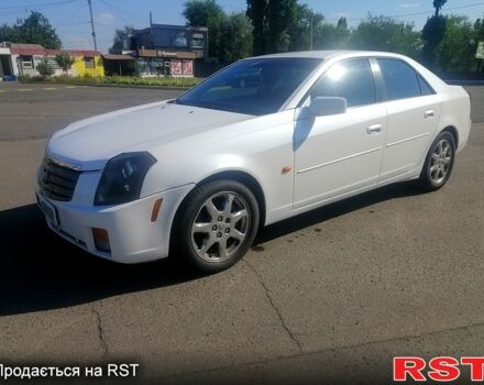 Білий Каділак CTS, об'ємом двигуна 3.2 л та пробігом 200 тис. км за 4300 $, фото 1 на Automoto.ua