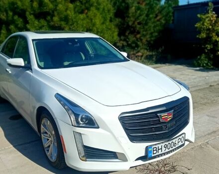 Белый Кадиллак СТС, объемом двигателя 3.6 л и пробегом 161 тыс. км за 16250 $, фото 1 на Automoto.ua