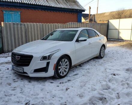 Белый Кадиллак СТС, объемом двигателя 3.6 л и пробегом 164 тыс. км за 15200 $, фото 1 на Automoto.ua