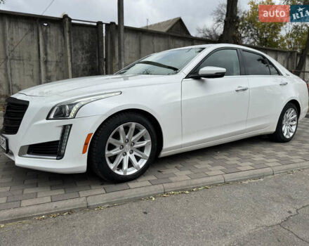 Білий Каділак CTS, об'ємом двигуна 3.6 л та пробігом 160 тис. км за 13500 $, фото 1 на Automoto.ua