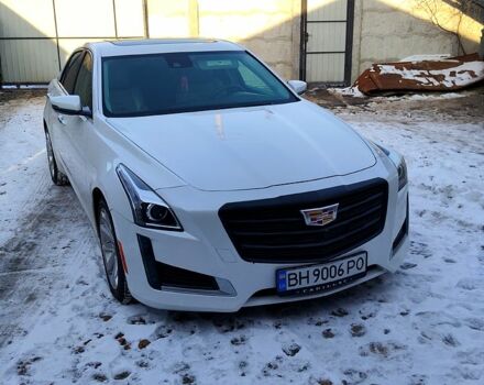 Белый Кадиллак СТС, объемом двигателя 3.6 л и пробегом 164 тыс. км за 15200 $, фото 1 на Automoto.ua