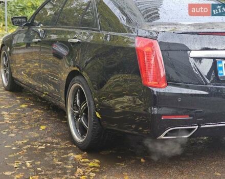 Черный Кадиллак СТС, объемом двигателя 2 л и пробегом 316 тыс. км за 16500 $, фото 6 на Automoto.ua