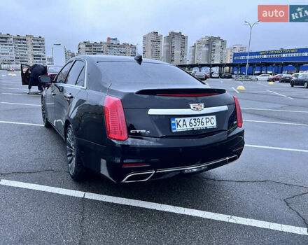 Черный Кадиллак СТС, объемом двигателя 3.56 л и пробегом 146 тыс. км за 16500 $, фото 1 на Automoto.ua