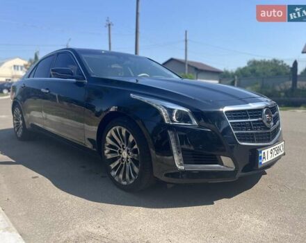 Черный Кадиллак СТС, объемом двигателя 2 л и пробегом 101 тыс. км за 18500 $, фото 1 на Automoto.ua