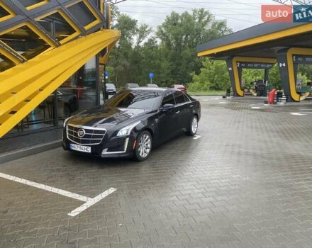 Черный Кадиллак СТС, объемом двигателя 2 л и пробегом 114 тыс. км за 13400 $, фото 1 на Automoto.ua