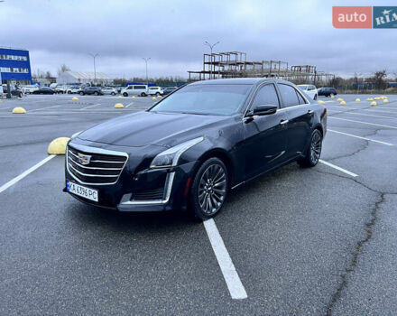 Черный Кадиллак СТС, объемом двигателя 3.56 л и пробегом 146 тыс. км за 16500 $, фото 1 на Automoto.ua
