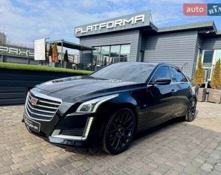 Черный Кадиллак СТС, объемом двигателя 2 л и пробегом 97 тыс. км за 18900 $, фото 1 на Automoto.ua