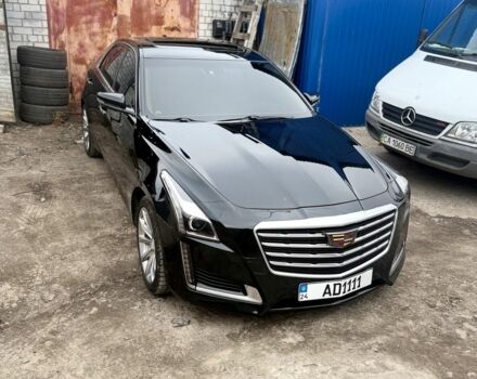 Черный Кадиллак СТС, объемом двигателя 2 л и пробегом 190 тыс. км за 18000 $, фото 1 на Automoto.ua