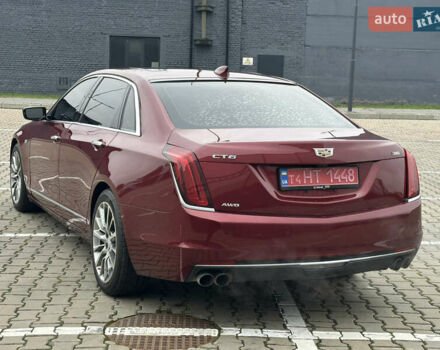 Червоний Каділак CTS, об'ємом двигуна 3.6 л та пробігом 190 тис. км за 22500 $, фото 6 на Automoto.ua