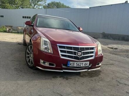 Каділак CTS 2008 у Дніпро (Дніпропетровську) на Automoto.ua Червоний Каділак CTS, об'ємом двигуна 3.6 л та пробігом 160 тис. км за 8990 $, фото 1 на Automoto.ua