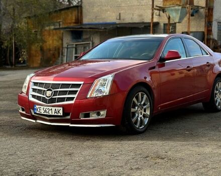 Красный Кадиллак СТС, объемом двигателя 3.6 л и пробегом 160 тыс. км за 7800 $, фото 1 на Automoto.ua