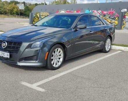 Кадиллак СТС 2014 в Киеве на Automoto.ua Серый Кадиллак СТС, объемом двигателя 2 л и пробегом 273 тыс. км за 13000 $, фото 17 на Automoto.ua