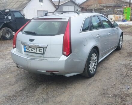 Серый Кадиллак СТС, объемом двигателя 3 л и пробегом 236 тыс. км за 10500 $, фото 4 на Automoto.ua