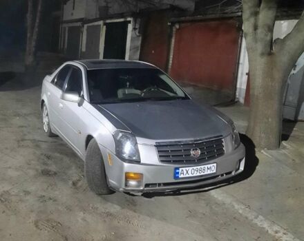 Серый Кадиллак СТС, объемом двигателя 3.56 л и пробегом 249 тыс. км за 5500 $, фото 1 на Automoto.ua
