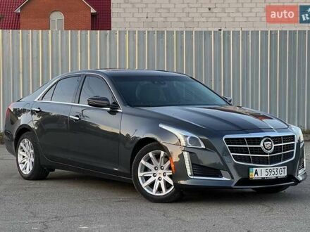 Каділак CTS 2013 у Борисполе на Automoto.ua Сірий Каділак CTS, об'ємом двигуна 2 л та пробігом 169 тис. км за 13500 $, фото 1 на Automoto.ua