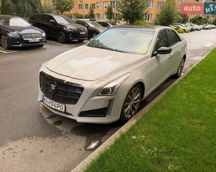 Серый Кадиллак СТС, объемом двигателя 2 л и пробегом 140 тыс. км за 9900 $, фото 1 на Automoto.ua