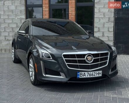 Серый Кадиллак СТС, объемом двигателя 2 л и пробегом 175 тыс. км за 11090 $, фото 1 на Automoto.ua