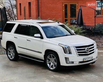 Белый Кадиллак Эскалейд, объемом двигателя 6.2 л и пробегом 197 тыс. км за 32999 $, фото 11 на Automoto.ua