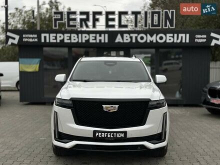 Кадиллак Эскалейд 2021 в Черновцах на Automoto.ua Белый Кадиллак Эскалейд, объемом двигателя 6.16 л и пробегом 54 тыс. км за 115000 $, фото 1 на Automoto.ua