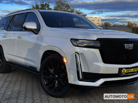 Каділак Ескалейд 2022 у Львові на Automoto.ua Білий Каділак Ескалейд, об'ємом двигуна 6.2 л та пробігом 15 тис. км за 160500 $, фото 1 на Automoto.ua