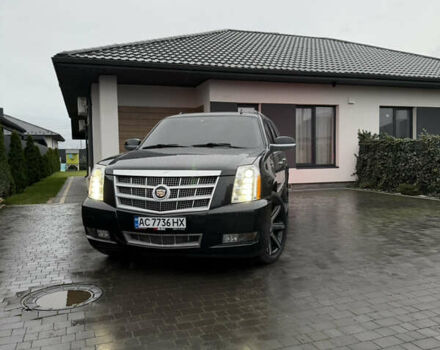 Черный Кадиллак Эскалейд, объемом двигателя 6.18 л и пробегом 231 тыс. км за 29500 $, фото 2 на Automoto.ua