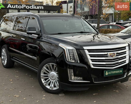 Кадиллак Эскалейд 2015 в Киеве на Automoto.ua Черный Кадиллак Эскалейд, объемом двигателя 6.16 л и пробегом 82 тыс. км за 64999 $, фото 3 на Automoto.ua