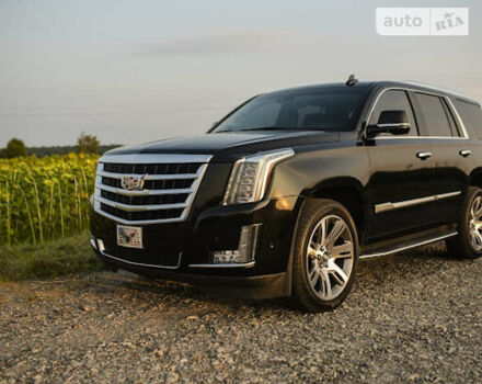 Черный Кадиллак Эскалейд, объемом двигателя 6.2 л и пробегом 48 тыс. км за 55000 $, фото 1 на Automoto.ua