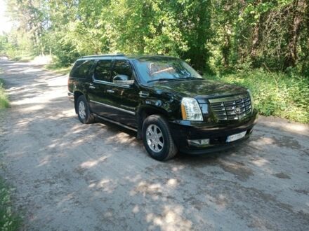Кадиллак Эскалейд 2007 в Черкассах на Automoto.ua Черный Кадиллак Эскалейд, объемом двигателя 6.2 л и пробегом 301 тыс. км за 15300 $, фото 1 на Automoto.ua