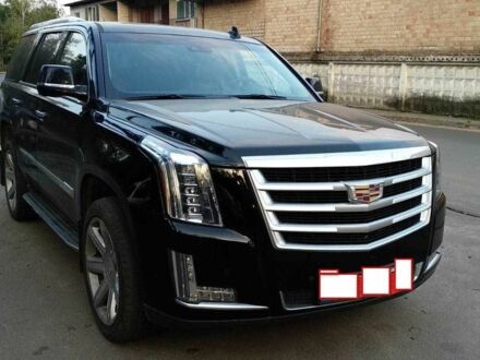 Черный Кадиллак Эскалейд, объемом двигателя 6.2 л и пробегом 65 тыс. км за 56000 $, фото 1 на Automoto.ua