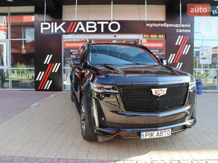 Кадиллак Эскалейд 2021 в Львове на Automoto.ua Черный Кадиллак Эскалейд, объемом двигателя 6.2 л и пробегом 32 тыс. км за 89900 $, фото 1 на Automoto.ua